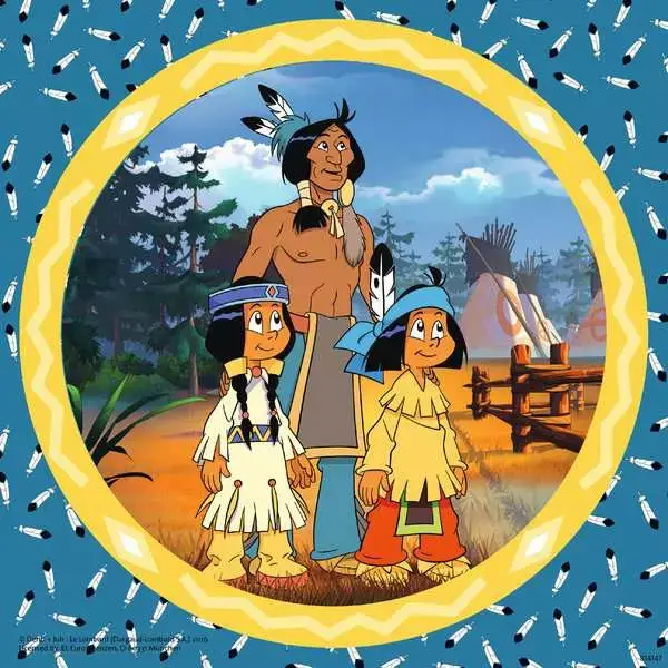 Ravensberger Matratzen Kinderpuzzle ab 5 Jahren - Yakari, der tapfere Indianer - 49 Teile Tägliche Deals