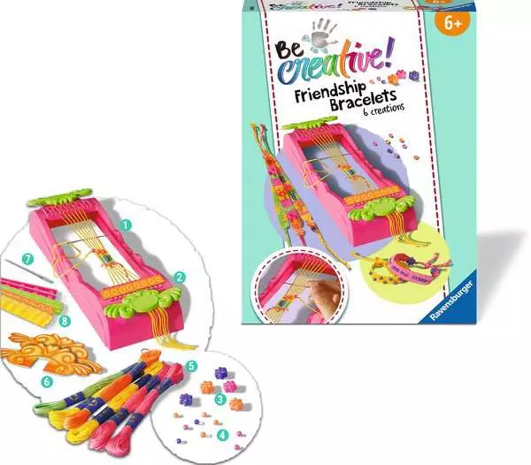 Ravensberger Matratzen BeCreative Freundschaftsbändchen - Bastelset für Kinder ab 6 Jahren Sonderangebote