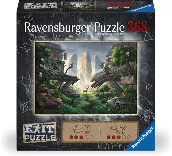 Ravensberger Matratzen Puzzle 368 Teile - Apokalyptische Stadt Kostenlose Rückgabe