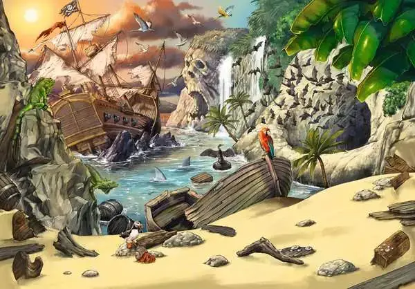 Ravensberger Matratzen Kinderpuzzle ab 9 Jahren - EXIT Puzzle Kids Das Piratenabenteuer - 368 Teile JETZT KAUFEN
