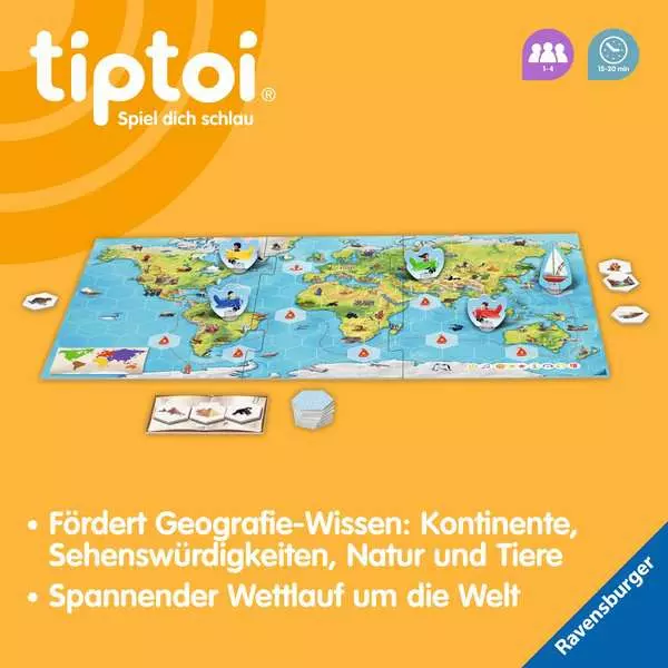 Ravensberger Matratzen tiptoi® Unsere Reise um die Welt - Lernspiel ab 4 Jahren Neueste Stile