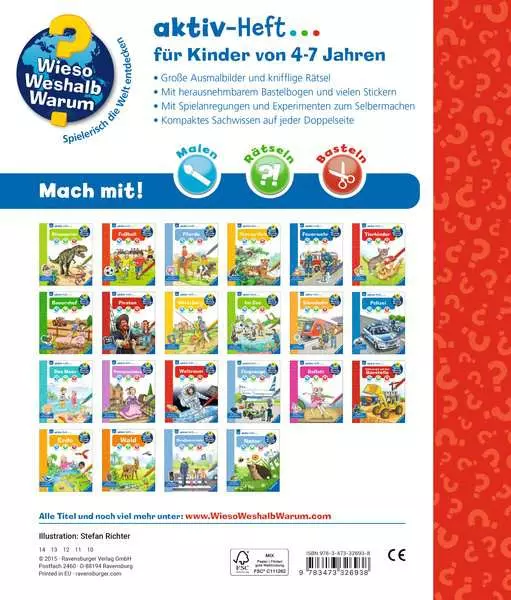 Ravensberger Matratzen Ravensburger Wieso? Weshalb? Warum? aktiv-Heft: Tierkinder Bis zu 60% Rabatt