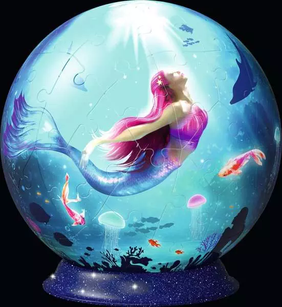 Ravensberger Matratzen 3D Puzzle Ball Bezaubernde Meerjungfrauen Nur für heute
