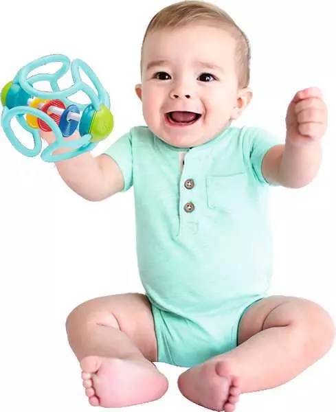 Ravensberger Matratzen baliba Rasselball türkis - Babyspielzeug ab 3 Monaten Bis zu 55% Rabatt