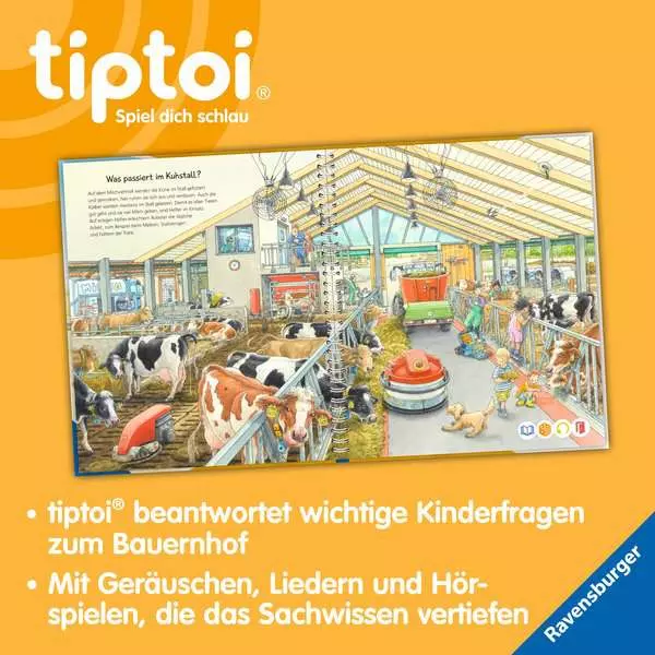 Ravensberger Matratzen tiptoi® Wieso? Weshalb? Warum? Auf dem Bauernhof zollfrei