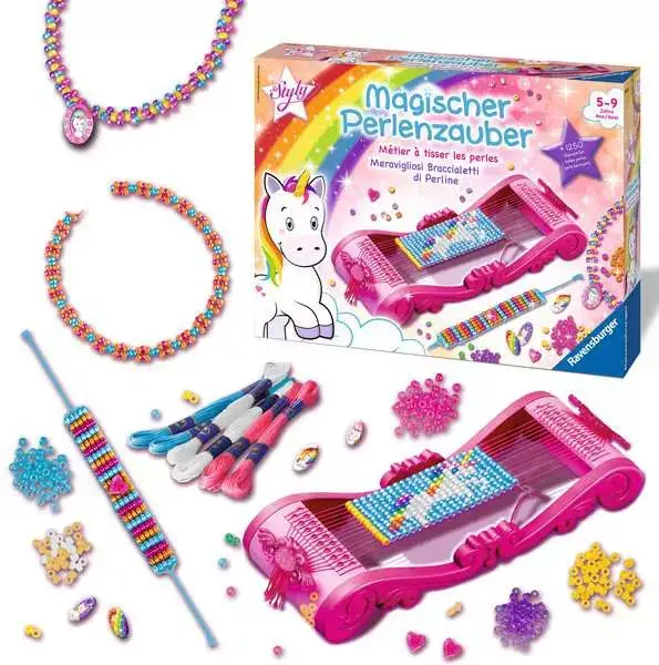 Ravensberger Matratzen Magischer Perlenzauber - Bastelset für Kinder ab 5 Jahren Limitierter Zeitrabatt