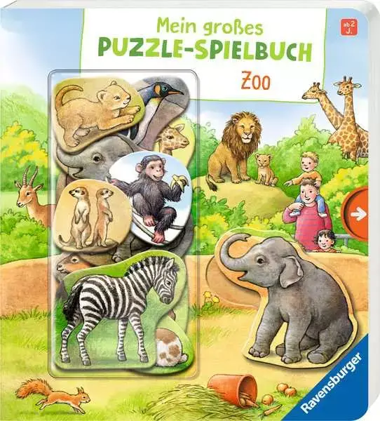 Ravensberger Matratzen Mein großes Puzzle-Spielbuch: Zoo Rabatt