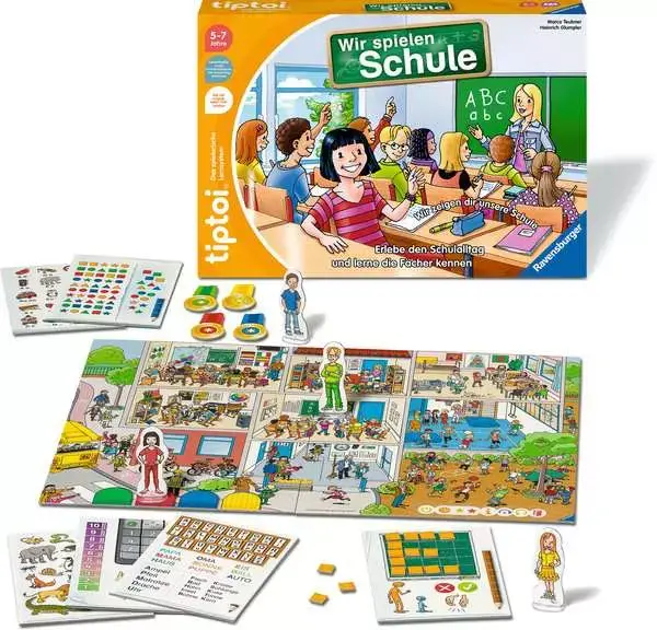 Ravensberger Matratzen tiptoi® Wir spielen Schule - Lernspiel ab 5 Jahren Versandkostenfrei