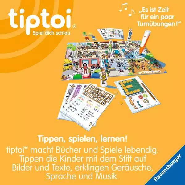 Ravensberger Matratzen tiptoi® Wir spielen Schule - Lernspiel ab 5 Jahren Versandkostenfrei