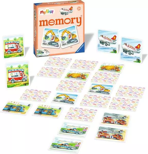 Ravensberger Matratzen My first memory® Fahrzeuge - Kinderspiel ab 2 Jahren Großer Ausverkauf