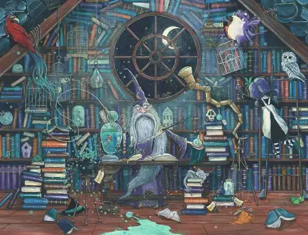 Ravensberger Matratzen Puzzle 2000 Teile - Der Zauberer Merlin Saisonschlussverkauf
