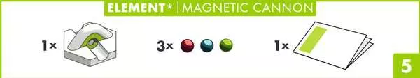 Ravensberger Matratzen GraviTrax Element Magnetic cannon - Kugelbahn-Erweiterung für Kinder ab 8 Jahren Weihnachtsangebot