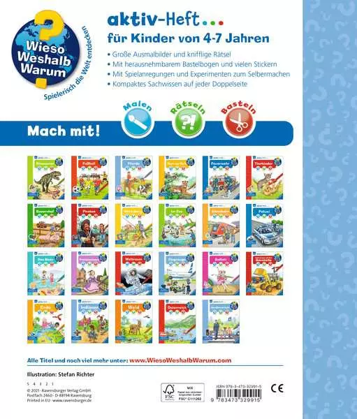Ravensberger Matratzen Ravensburger Wieso? Weshalb? Warum? aktiv-Heft: Straßenverkehr Blitzangebot
