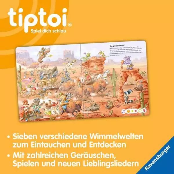 Ravensberger Matratzen tiptoi® Die große Wimmelreise der Tiere Saisonale Angebote