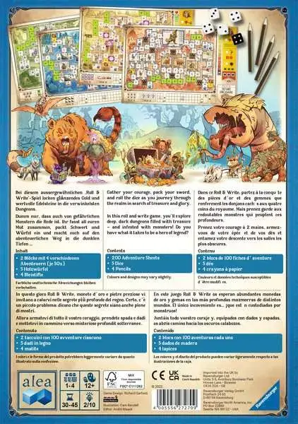 Ravensberger Matratzen Dungeons, Dice and Danger - Spiel ab 12 Jahren Riesige Ersparnisse