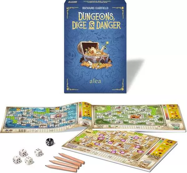 Ravensberger Matratzen Dungeons, Dice and Danger - Spiel ab 12 Jahren Riesige Ersparnisse