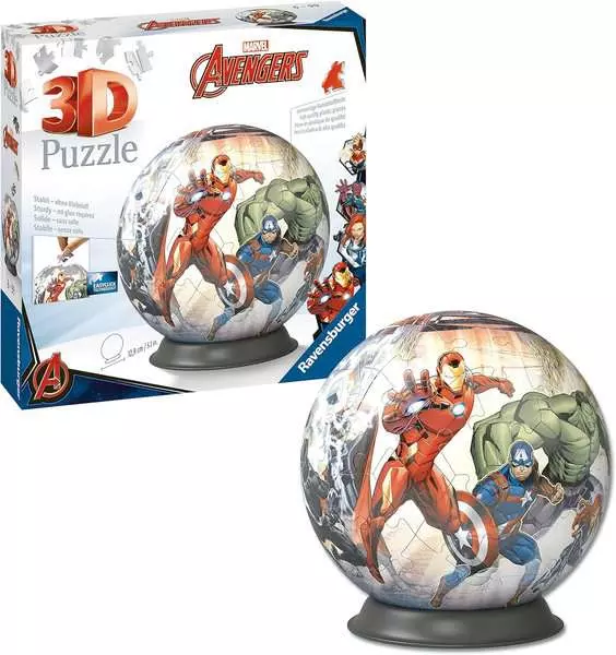 Ravensberger Matratzen 3D Puzzle Ball Marvel Avengers Kostenlose Rückgabe