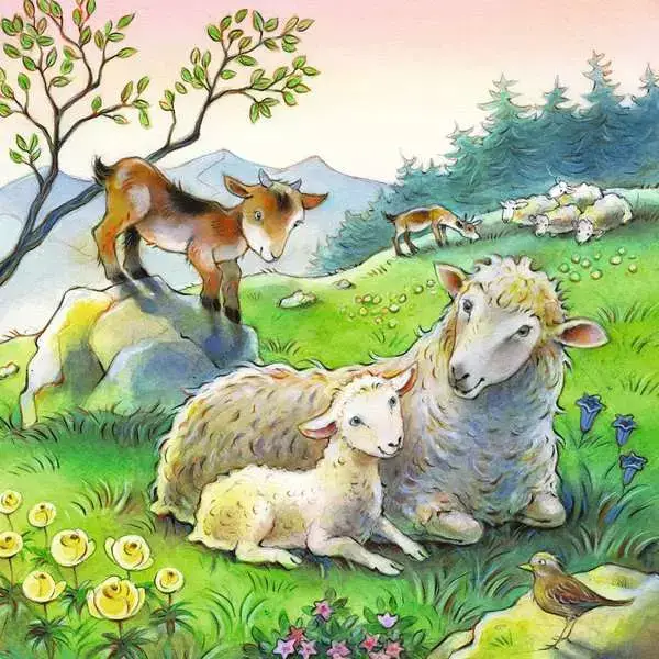Ravensberger Matratzen Kinderpuzzle ab 5 Jahren - Kuschelzeit - 49 Teile Letzte 3 Tage