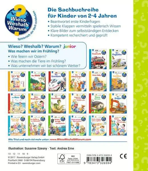Ravensberger Matratzen Ravensburger Wieso? Weshalb? Warum? junior, Band 59: Was machen wir im Frühling? Letzter Tag