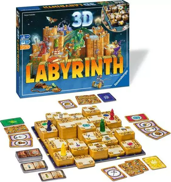 Ravensberger Matratzen 3D Labyrinth - Spiel ab 7 Jahren Nur noch ein Tag übrig
