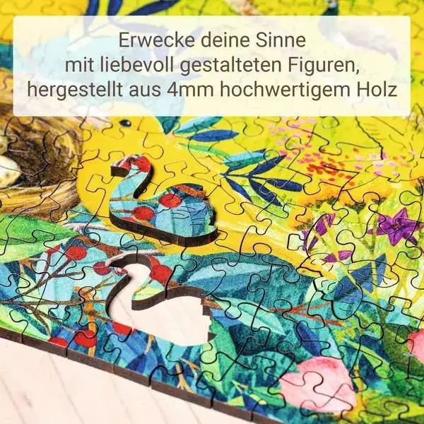 Ravensberger Matratzen Puzzle 500 Teile - Wilder Garten 50% Rabatt mit kostenlosem Versand