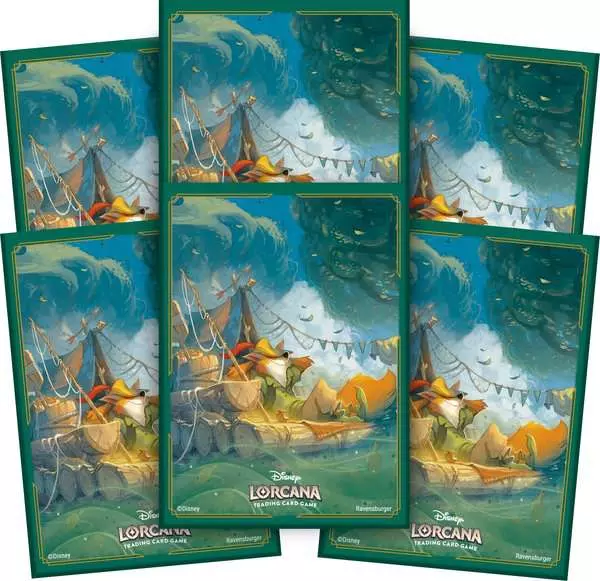 Ravensberger Matratzen Disney Lorcana: Die Tintenlande - Kartenhüllen Robin Hood Clearance-Verkauf