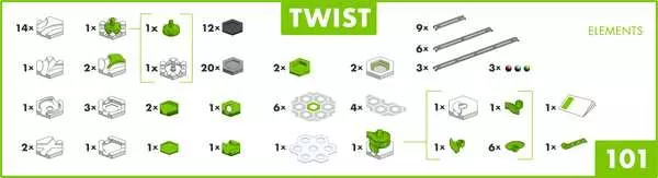 Ravensberger Matratzen Ravensburger GraviTrax Action-Set Twist Fabrikladen