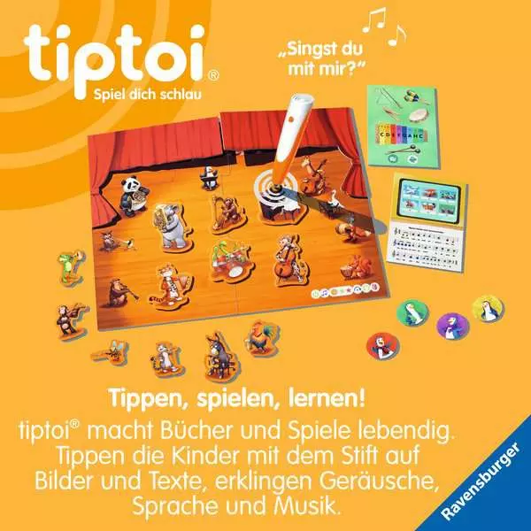 Ravensberger Matratzen tiptoi® Mein tierischer Musik-Spaß - Lernspiel ab 3 Jahren Black Friday Preise