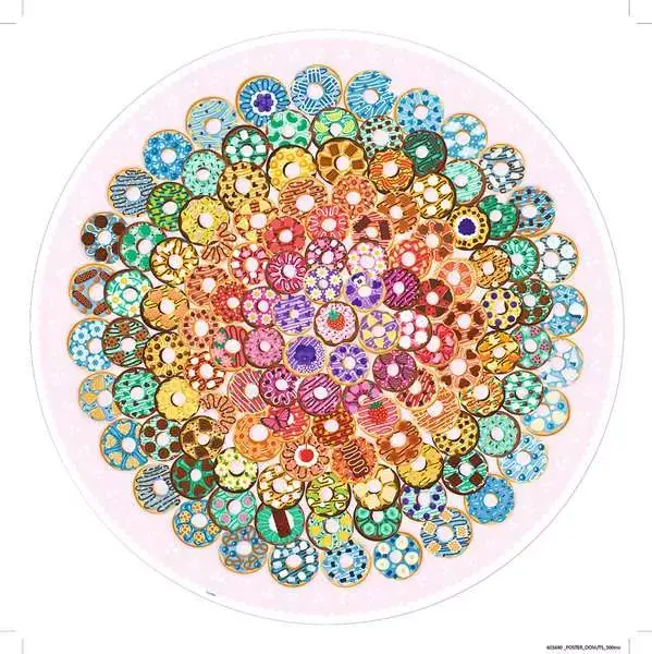 Ravensberger Matratzen Puzzle 500 Teile - Circle of Colors Donuts zollfrei