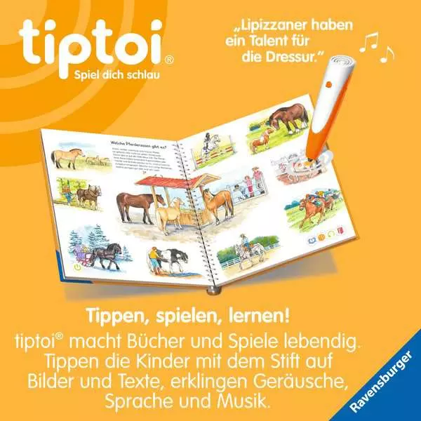 Ravensberger Matratzen tiptoi® Wieso? Weshalb? Warum? Wir entdecken Pferde und Ponys 50% Rabatt für begrenzte Zeit