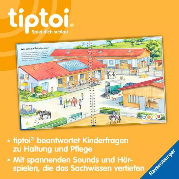 Ravensberger Matratzen tiptoi® Wieso? Weshalb? Warum? Wir entdecken Pferde und Ponys 50% Rabatt für begrenzte Zeit