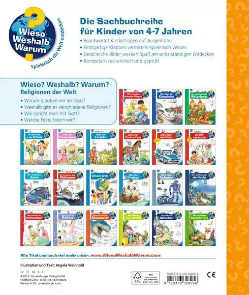 Ravensberger Matratzen Ravensburger Wieso? Weshalb? Warum?, Band 23: Religionen der Welt Rabatte dieses Monats
