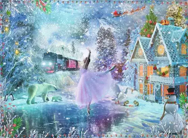 Ravensberger Matratzen Kinderpuzzle ab 9 Jahren - Winterwunderland - 300 Teile Outlet
