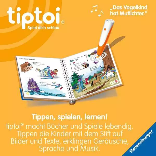 Ravensberger Matratzen tiptoi® Darro Drache und die Sache mit dem Mut im Angebot