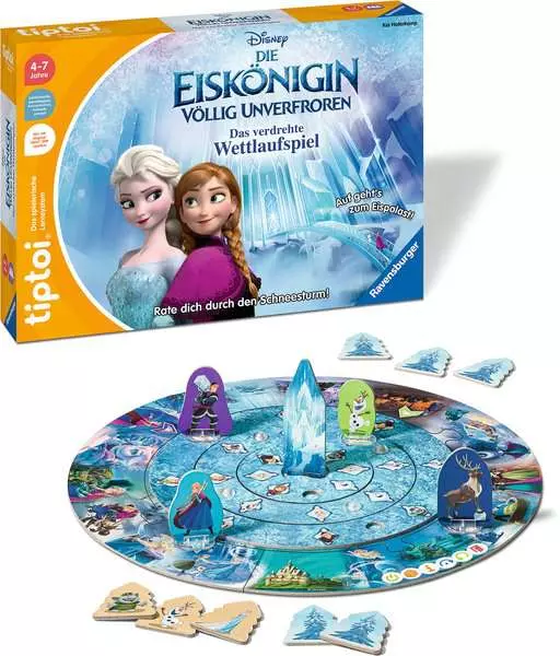Ravensberger Matratzen tiptoi® Disney Die Eiskönigin - Völlig unverfroren: Das verdrehte Wettlaufspiel - Lernspiel ab 4 Jahren Sonderangebot