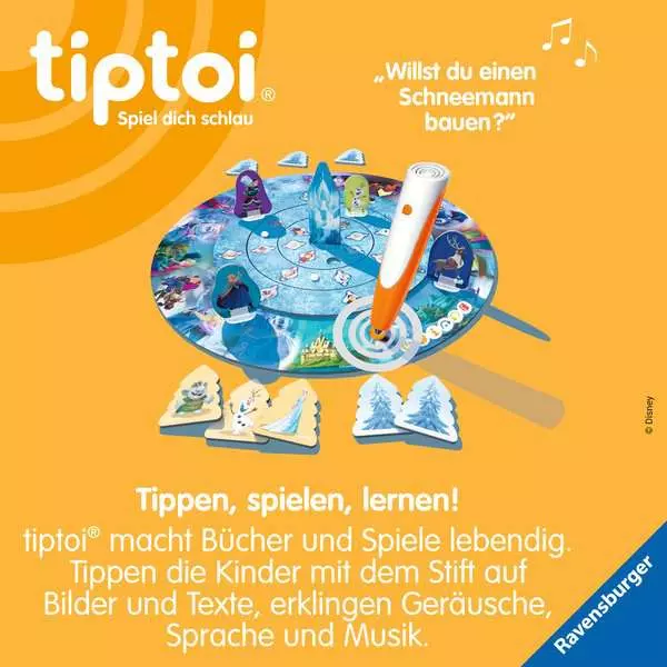 Ravensberger Matratzen tiptoi® Disney Die Eiskönigin - Völlig unverfroren: Das verdrehte Wettlaufspiel - Lernspiel ab 4 Jahren Sonderangebot