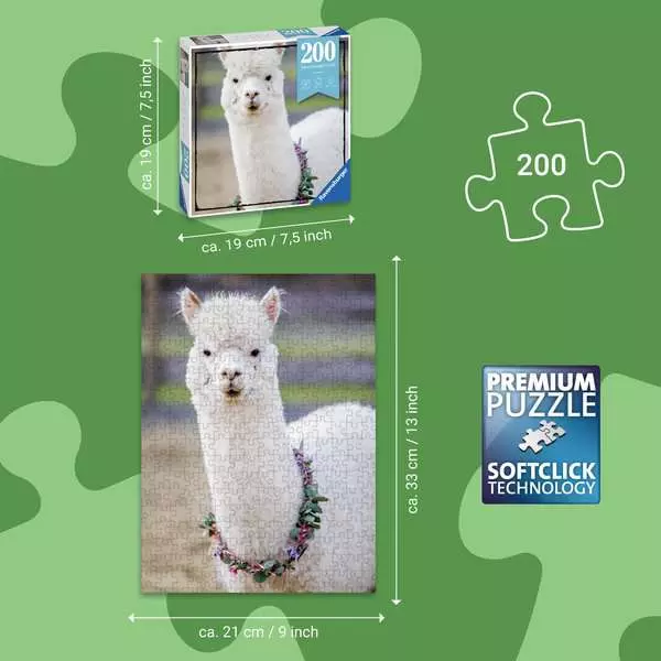 Ravensberger Matratzen Puzzle 200 Teile - Alpaka Flash Sale