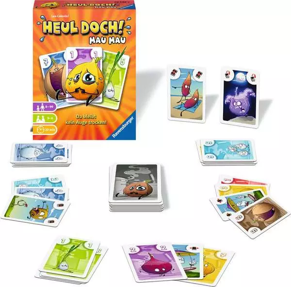 Ravensberger Matratzen Heul doch! Mau Mau - Kartenspiel ab 8 Jahren Begrenztes Angebot