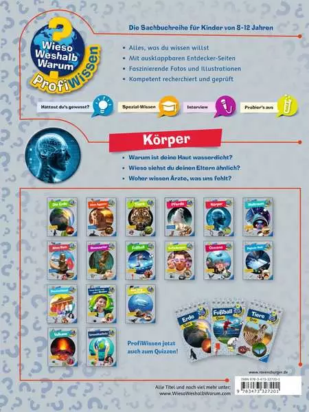 Ravensberger Matratzen Ravensburger Wieso? Weshalb? Warum? ProfiWissen, Band 5: Körper Cyber Monday