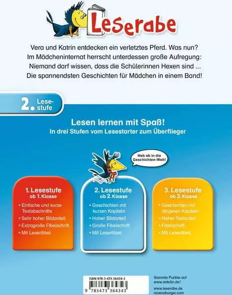 Ravensberger Matratzen Leserabe - Sonderausgaben: Erstlesegeschichten für Mädchen in der 2. Klasse Lagerräumung