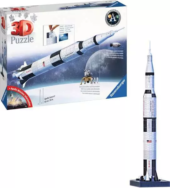 Ravensberger Matratzen 3D Puzzle Apollo Saturn V Rakete Online Outlet