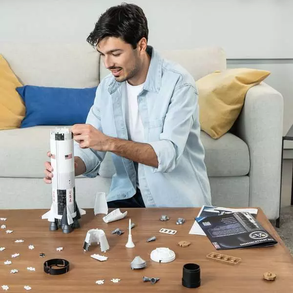 Ravensberger Matratzen 3D Puzzle Apollo Saturn V Rakete Online Outlet