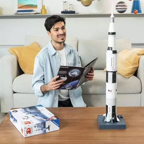 Ravensberger Matratzen 3D Puzzle Apollo Saturn V Rakete Online Outlet