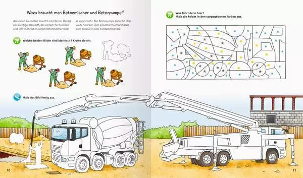 Ravensberger Matratzen Ravensburger Wieso? Weshalb? Warum? aktiv-Heft: Fahrzeuge auf der Baustelle Wochenangebot