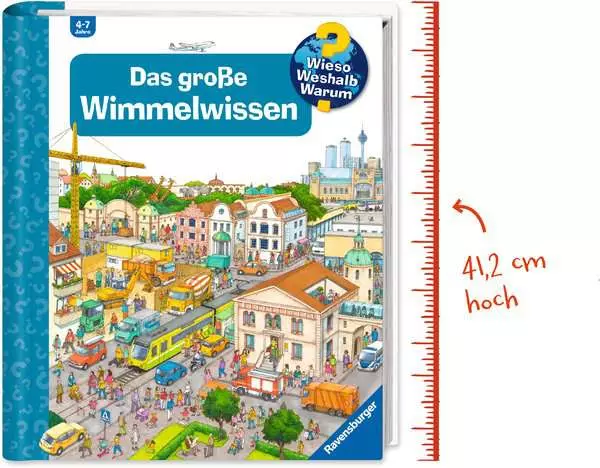 Ravensberger Matratzen Ravensburger Wieso? Weshalb? Warum?: Das große Wimmelwissen (Riesenbuch) Letzte 3 Tage