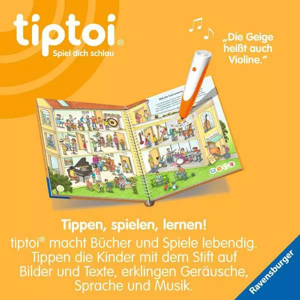 Ravensberger Matratzen tiptoi® Wieso? Weshalb? Warum? Wir entdecken die Musik Neueste Stile