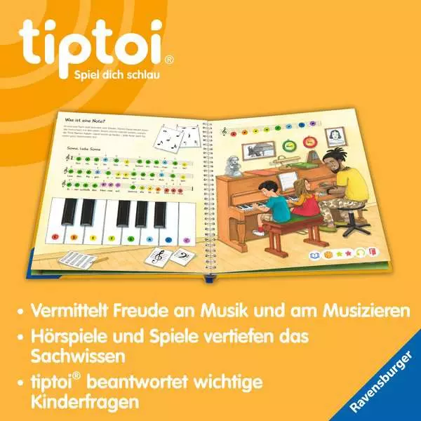 Ravensberger Matratzen tiptoi® Wieso? Weshalb? Warum? Wir entdecken die Musik Neueste Stile