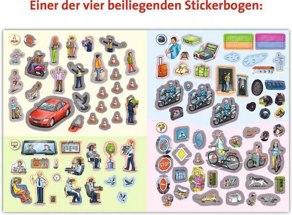 Ravensberger Matratzen Ravensburger Wieso? Weshalb? Warum? Stickerheft: Polizei Super Rabatt