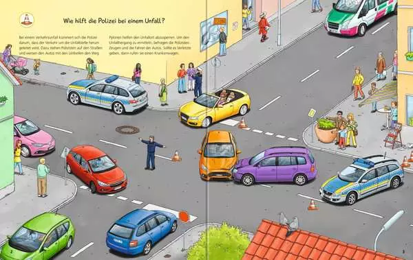 Ravensberger Matratzen Ravensburger Wieso? Weshalb? Warum? Stickerheft: Polizei Super Rabatt
