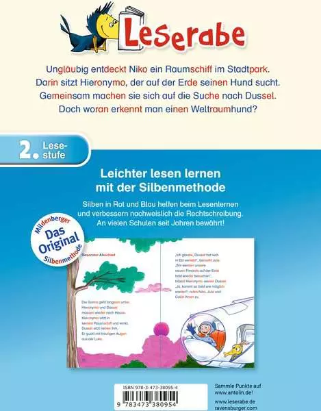 Ravensberger Matratzen Leserabe mit Mildenberger Silbenmethode: Besuch aus dem Weltraum Speichern exportieren